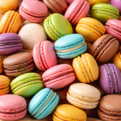Petit macaron artisanal - Assortiment gourmand